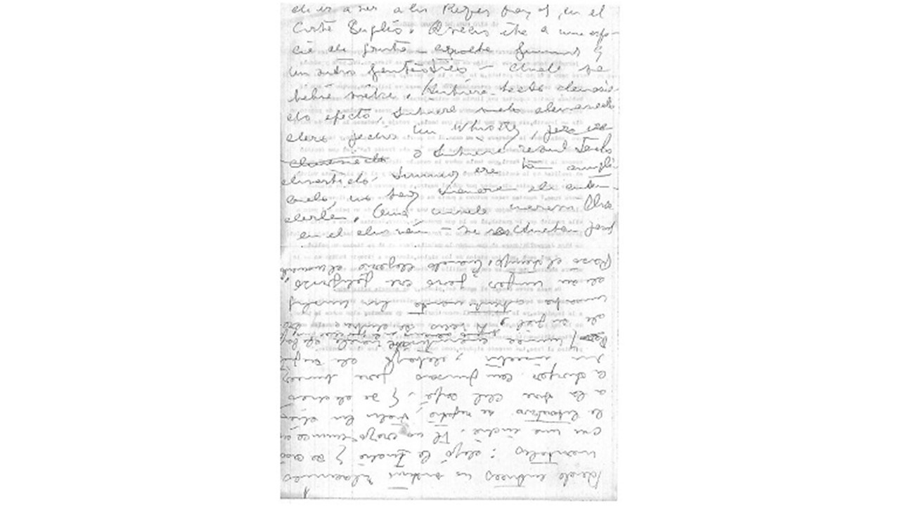 Handwritten text. Original document.