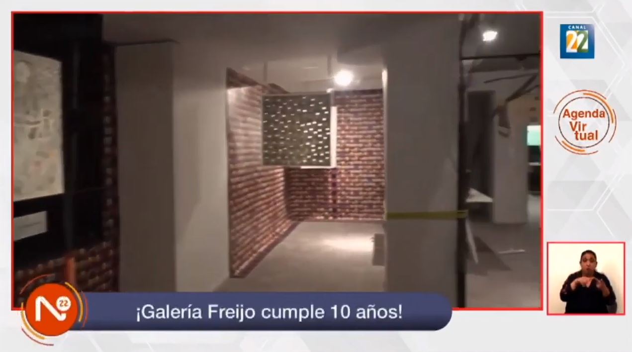 Galería Freijo en Canal 22 México