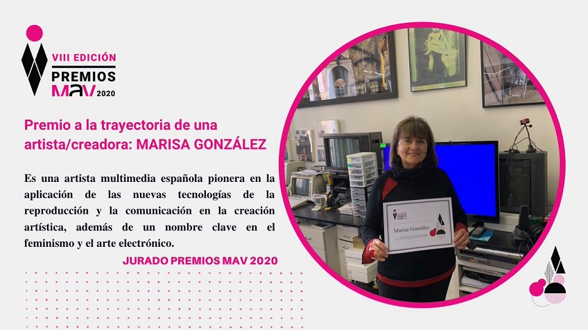 PREMIOS MAV 2020 | Categoría artista: Marisa González
