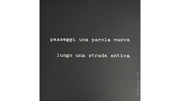 Pasee una palabra nueva, 1988-2016 .  50 x 50 cm.