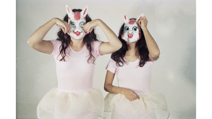 MarcelayGina. The Bunnies II, 1999-2023. LZ46 at Freijo Gallery. Triptych.