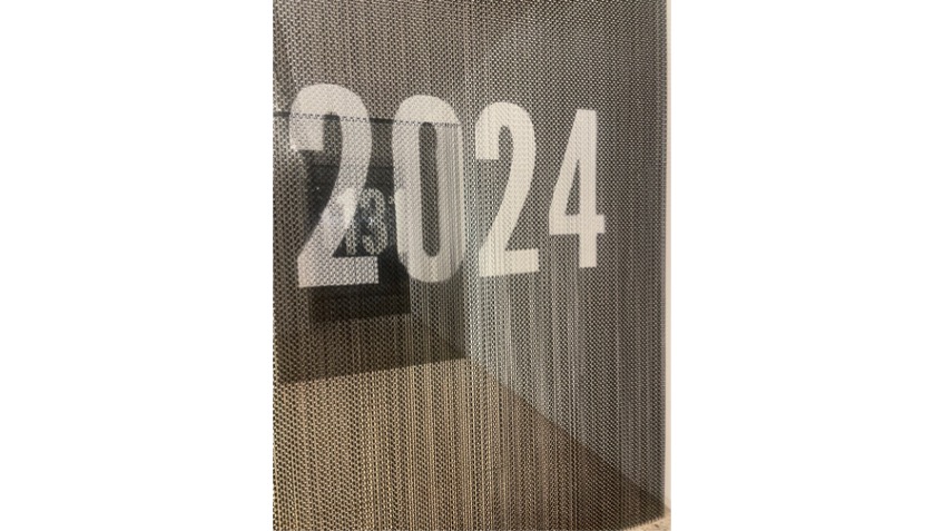 Ramón Mateos. 1/5 Instalación "Tapiz 2024", 2025.