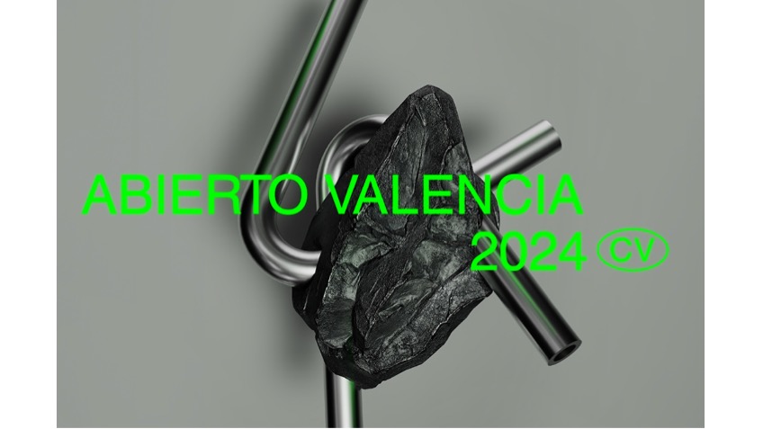 Abierto Valencia 2024 Flyer - the Comunidad Valenciana's galleries opening party