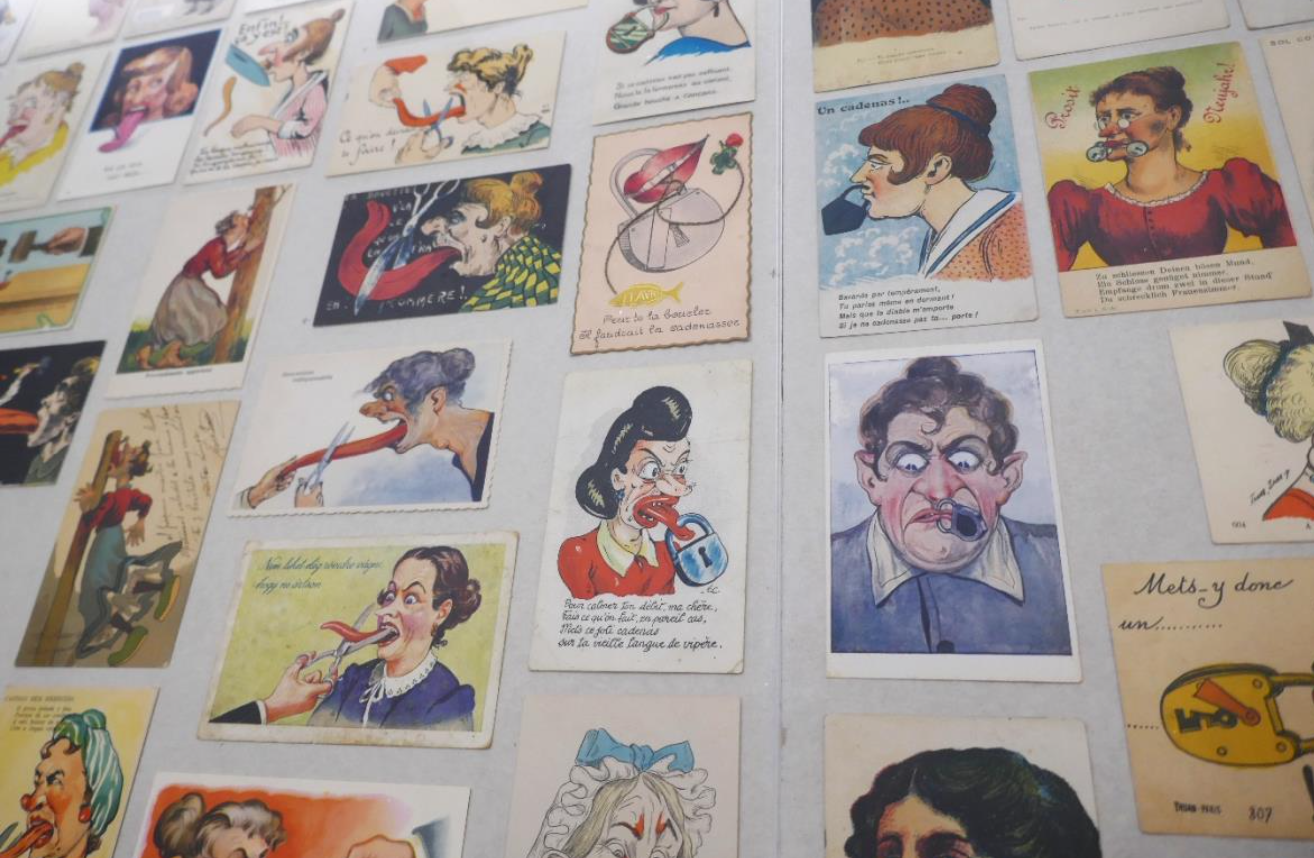 Close-up ‘Archive of Illustrated Misogyny’